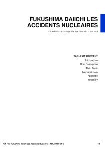 fukushima daiichi les accidents nucleaires dbid whkh